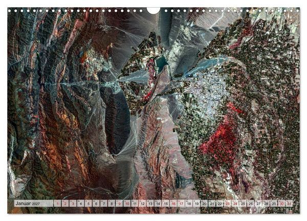 Produktbild: Sensationelle Bilder Unserer Erde - Oasen W&uuml;stenst&auml;dte Millionenst&auml;dte (Wandkalender 2027 DIN A3 quer), CALVENDO Monatskalender