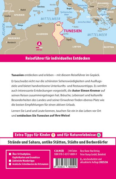 Reise Know-How Reiseführer Tunesien
