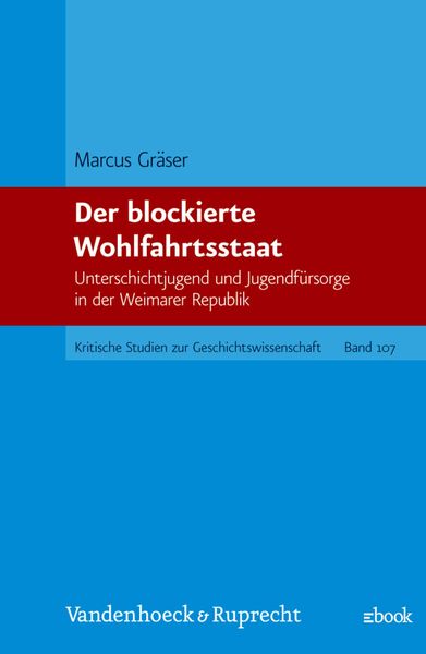 Produktbild: Der blockierte Wohlfahrtsstaat