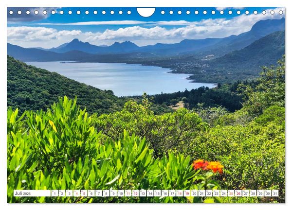 Produktbild: Mauritius - Sch&ouml;nheit im Indischen Ozean (Wandkalender 2026 DIN A4 quer), CALVENDO Monatskalender