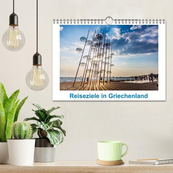 Produktbild: Reiseziele in Griechenland (Wandkalender 2026 DIN A4 quer), CALVENDO Monatskalender