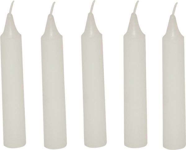Produktbild: Kerzen, wei&szlig;