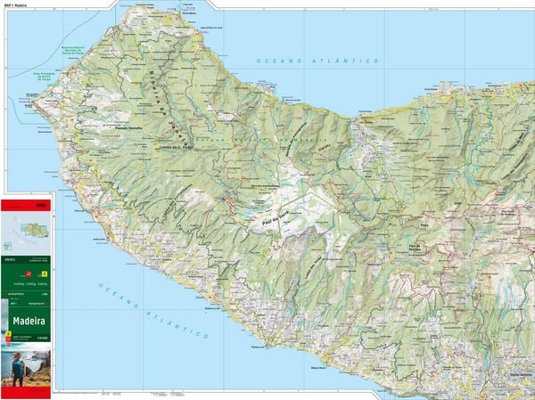 Produktbild: Freytag & berndt Wanderkarte WKP 1 Madeira 1:30.000