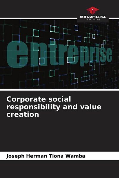 Produktbild: Corporate social responsibility and value creation