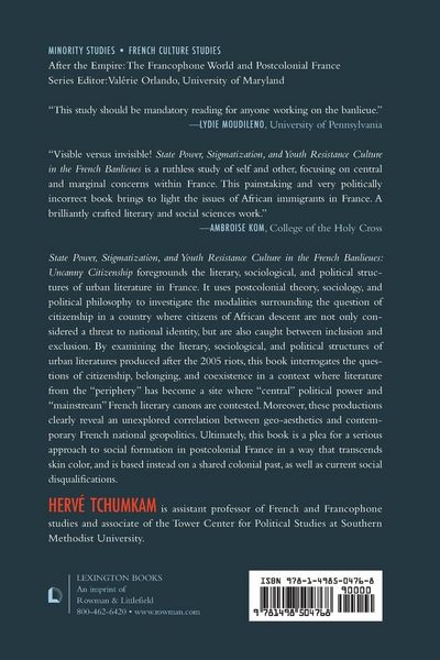 Produktbild: State Power, Stigmatization, and Youth Resistance Culture in the French Banlieues