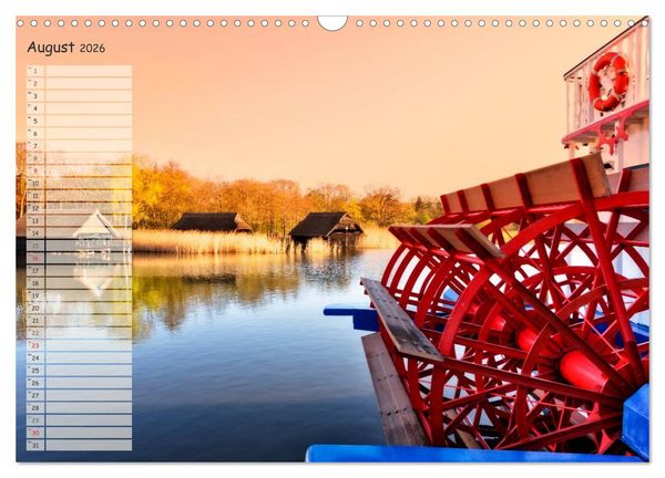 Produktbild: Lichtspiele auf der Halbinsel Dar&szlig; (Wandkalender 2026 DIN A3 quer), CALVENDO Monatskalender