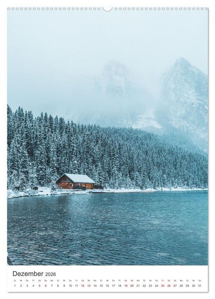 Produktbild: Kanada - Zwischen Atlantik und Pazifik. (hochwertiger Premium Wandkalender 2026 DIN A2 hoch), Kunstdruck in Hochglanz