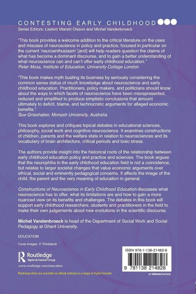Produktbild: Constructions of Neuroscience in Early Childhood Education