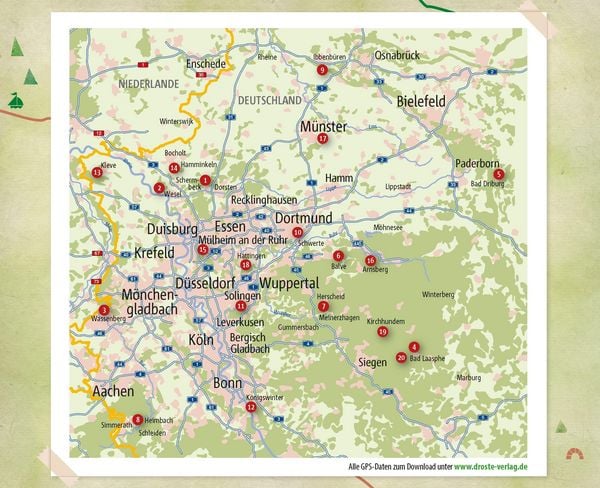 Produktbild: Nordrhein-Westfalen - W&auml;lder. Wandern f&uuml;r die Seele