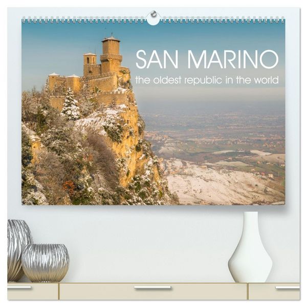 Produktbild: San Marino The oldest Republic in the world (High Quality Premium Wall Calendar 2026 DIN A2 landscape),CALVENDO 12 Month Wall Calendar