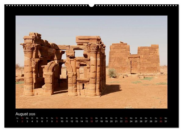 Produktbild: Sudan (hochwertiger Premium Wandkalender 2026 DIN A2 quer), Kunstdruck in Hochglanz