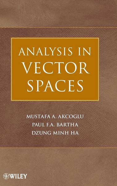 Produktbild: Analysis in Vector Spaces