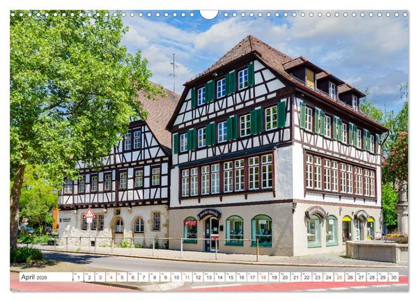 Produktbild: Sindelfingen Impressionen (Wandkalender 2026 DIN A3 quer), CALVENDO Monatskalender
