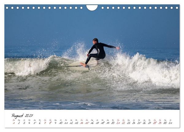 Produktbild: Surfen in der Bretagne (Wandkalender 2027 DIN A4 quer), CALVENDO Monatskalender