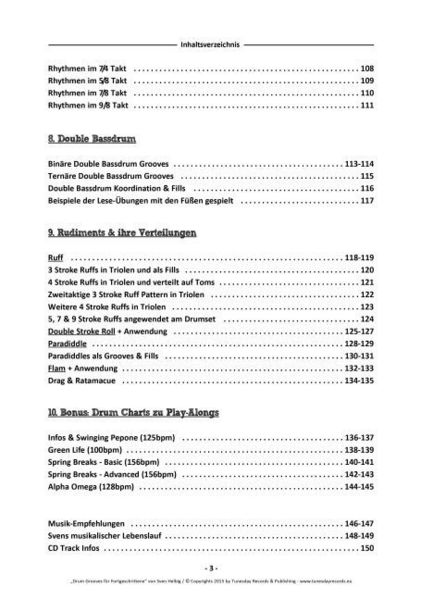 Produktbild: Drum-Grooves f&uuml;r Fortgeschrittene, m. 2 Audio-CDs