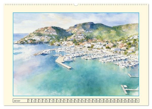 Produktbild: Lieblingsinsel Mallorca (hochwertiger Premium Wandkalender 2027 DIN A2 quer), Kunstdruck in Hochglanz