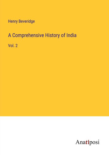 Produktbild: A Comprehensive History of India