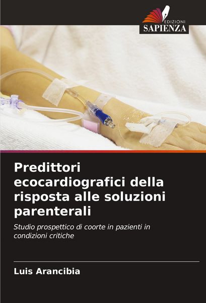 Produktbild: Predittori ecocardiografici della risposta alle soluzioni parenterali