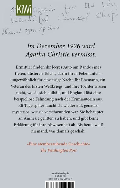 Produktbild: Mrs Agatha Christie
