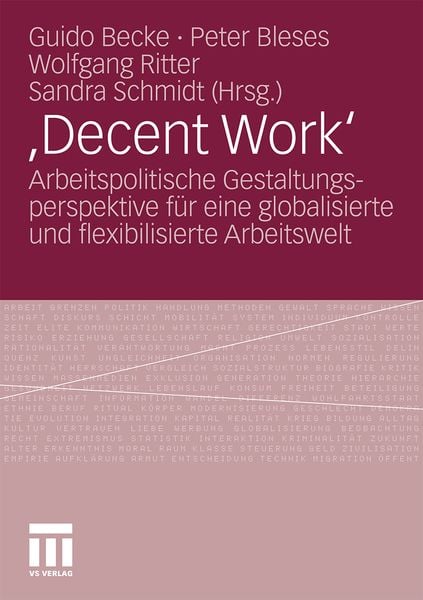 Produktbild: ,Decent Work&lsquo;