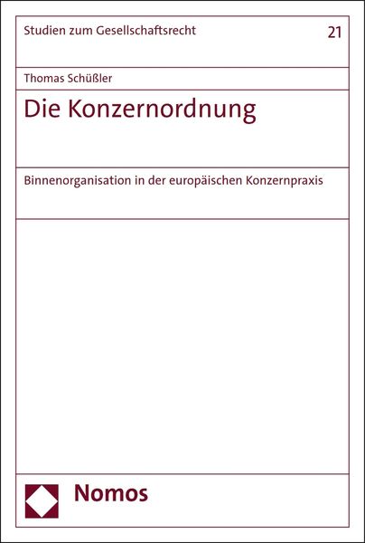 Produktbild: Die Konzernordnung