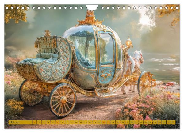 Produktbild: Kutschentr&auml;ume - Fantasiewerke (Wandkalender 2027 DIN A4 quer), CALVENDO Monatskalender