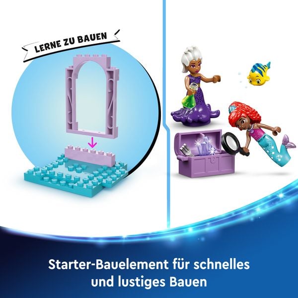 Produktbild: LEGO ǀ Disney Princess Arielles Kristallh&ouml;hle, Meerjungfrauen-Set 43254