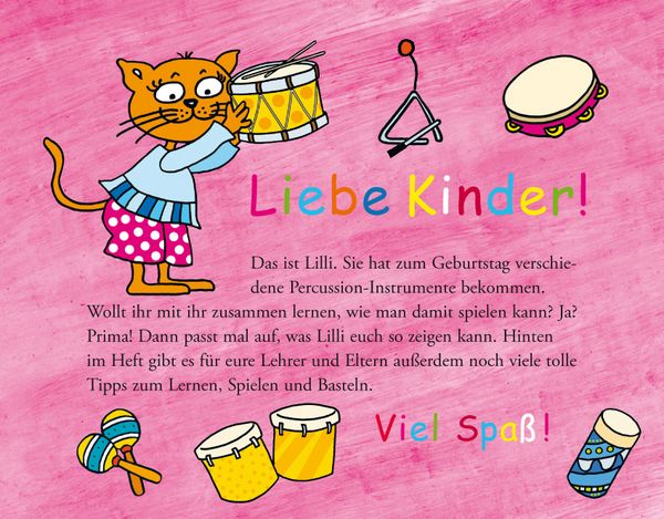Produktbild: Lillis Percussionschule (mit CD)