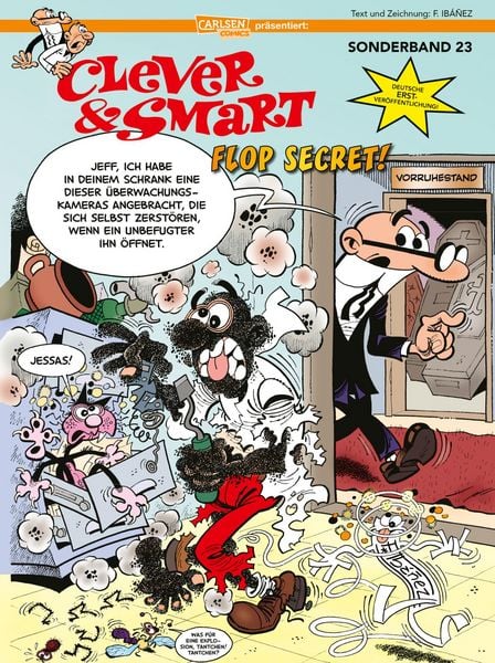 Clever und Smart Sonderband 23: Flop secret!, Taschenbuch von Francisco Ibáñez, Carlsen, 978-3-551-79999-9
