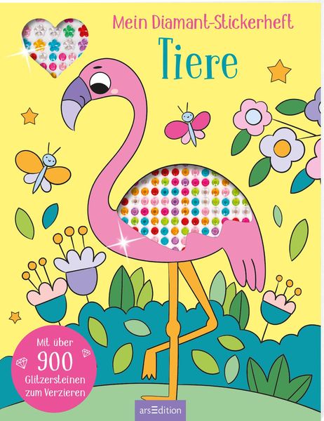 Produktbild: Mein Diamant-Stickerheft &ndash; Tiere
