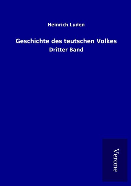 Produktbild: Geschichte des teutschen Volkes