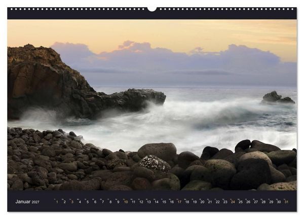 Produktbild: wildes La Palma (hochwertiger Premium Wandkalender 2027 DIN A2 quer), Kunstdruck in Hochglanz