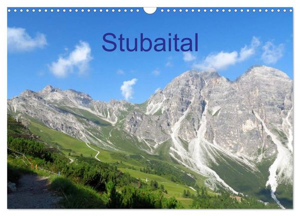 Produktbild: Stubaital (Wandkalender 2026 DIN A3 quer), CALVENDO Monatskalender