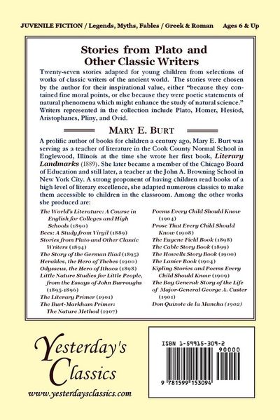 Produktbild: Stories from Plato and Other Classic Writers (Yesterday's Classics)