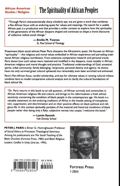 Produktbild: The Spirituality of African Peoples