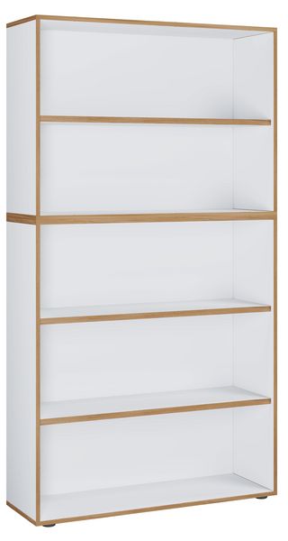 Holz Büro Regal Bücher Ordner Salia 5fach B. 100cm