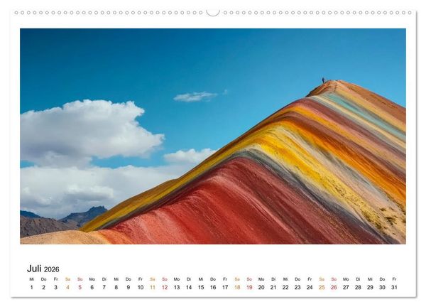 Produktbild: Magische Farbwelten der Erde (hochwertiger Premium Wandkalender 2026 DIN A2 quer), Kunstdruck in Hochglanz