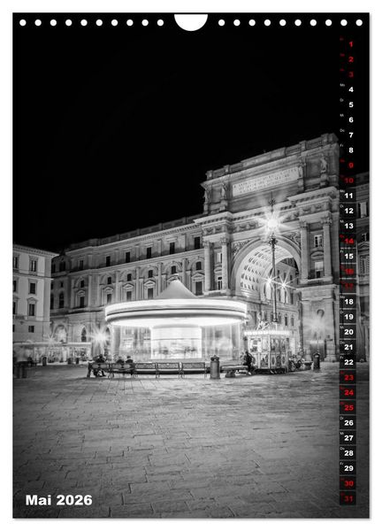 Produktbild: FLORENZ SCHWARZWEI&szlig; (Wandkalender 2026 DIN A4 hoch), CALVENDO Monatskalender