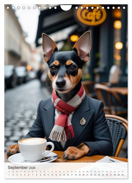Produktbild: Daily Dogs &ndash; Tierisch menschlich (Wandkalender 2026 DIN A4 hoch), CALVENDO Monatskalender