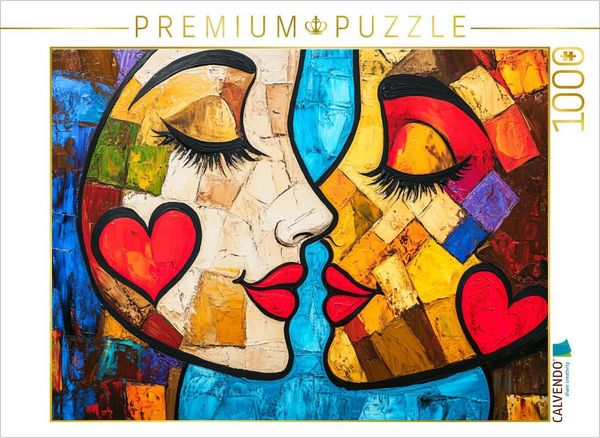 Produktbild: CALVENDO Puzzle Liebe und Gl&uuml;ck | 1000 Teile Lege-Gr&ouml;&szlig;e 64x48cm Foto-Puzzle f&uuml;r gl&uuml;ckliche Stunden