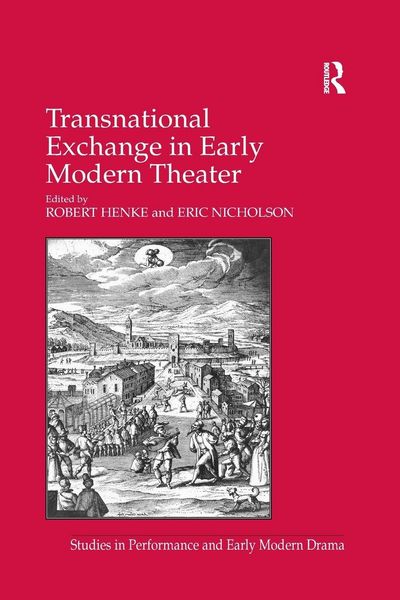 Produktbild: Transnational Exchange in Early Modern Theater