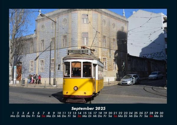 Produktbild: Lissabon 2025 Fotokalender DIN A4