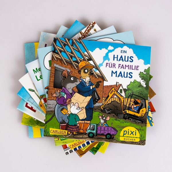 Produktbild: Pixi-8er-Set 311: Pixi auf der Baustelle (8x1 Exemplar)