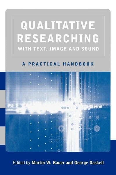 Produktbild: Qualitative Researching with Text, Image and Sound
