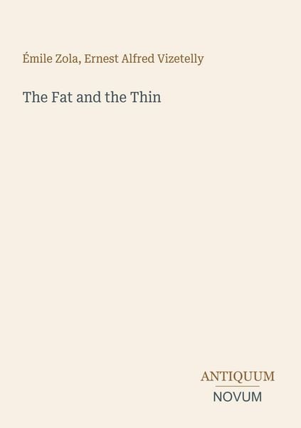 Produktbild: The Fat and the Thin