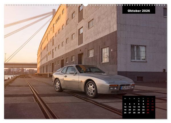 Produktbild: &acute;89 Porsche 944 S2 (hochwertiger Premium Wandkalender 2026 DIN A2 quer), Kunstdruck in Hochglanz