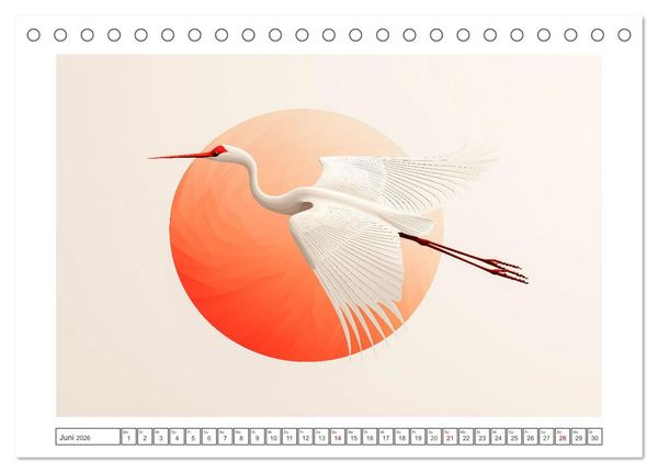 Produktbild: Japandi-Design (Tischkalender 2026 DIN A5 quer), CALVENDO Monatskalender