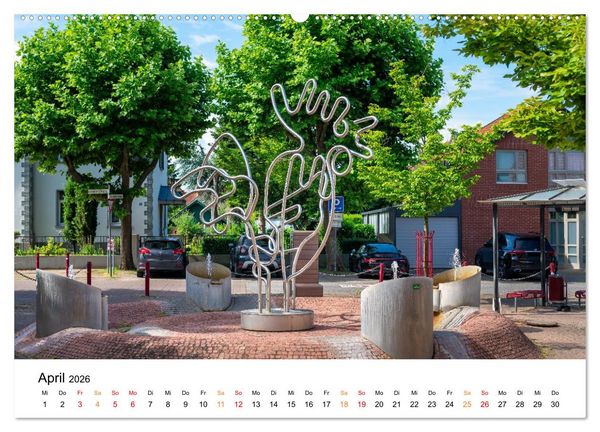 Produktbild: Die Hufeisengemeinde Br&uuml;hl (Wandkalender 2026 DIN A2 quer), CALVENDO Monatskalender