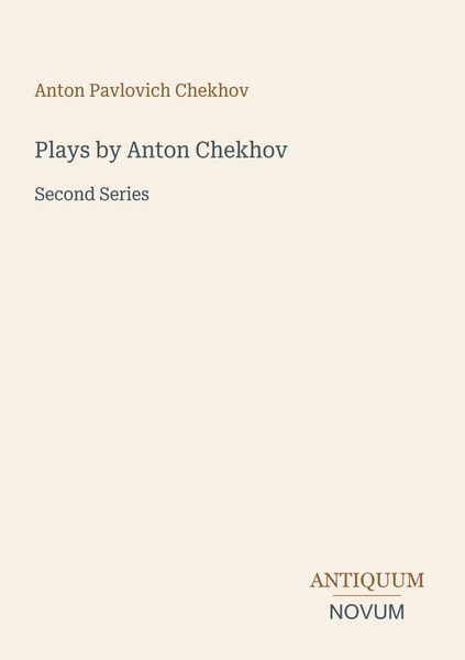 Produktbild: Plays by Anton Chekhov