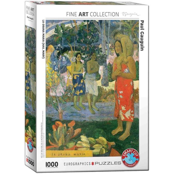 Eurographics 6000-0835 - La Orana Maria (Gegrüßt seist Du Maria) von Gauguin, Puzzle, 1.000 Teile